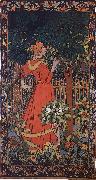 Jozsef Rippl-Ronai Woman in red Spain oil painting artist